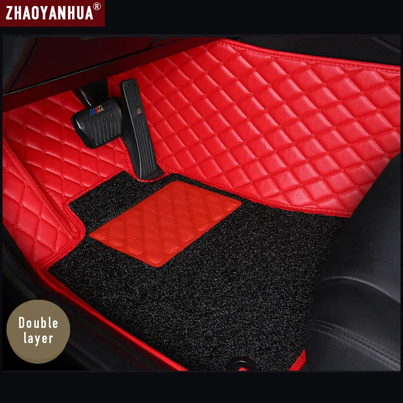 Автомобильный напольный коврик для Toyota Alphard Previa Highlander Coaster Terios водонепроницаемые