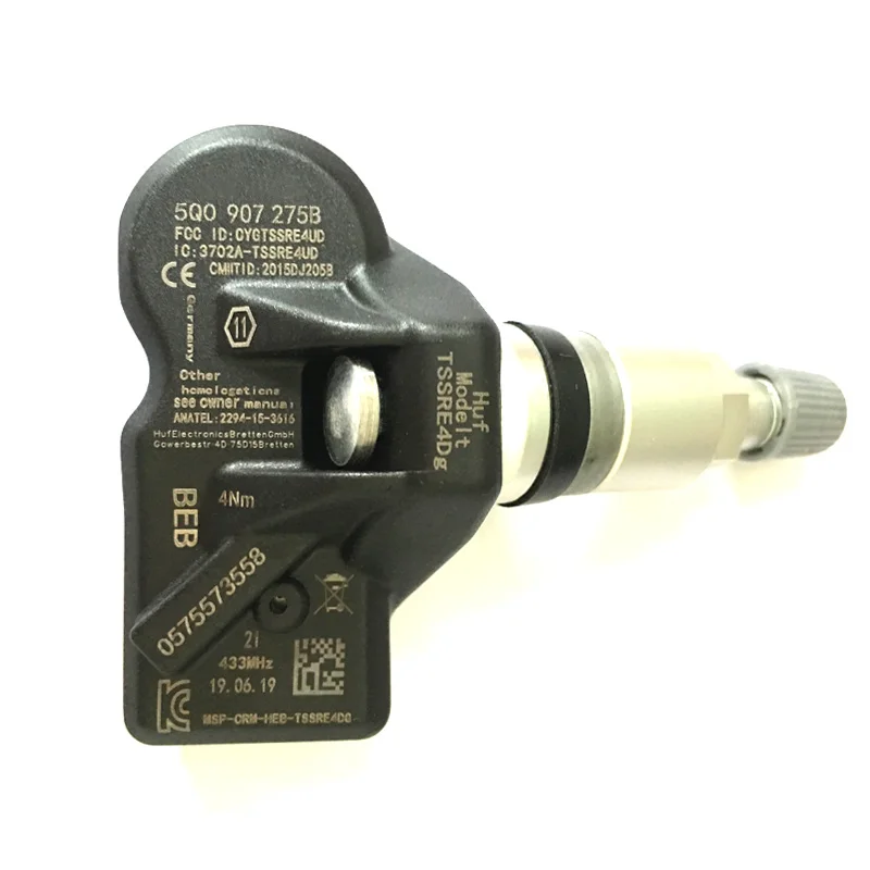 Система мониторинга давления в шинах TPMS 5Q0907275B датчик для AUDI SKODA BENTLEY Bentayga PORSCHE