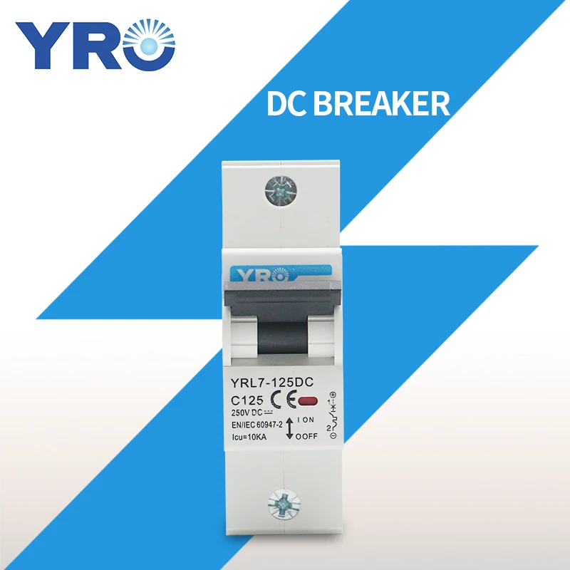 1P DC 300V Solar Mini Circuit Breaker 80A 100A 125A для фотоэлектрической системы | Строительство и