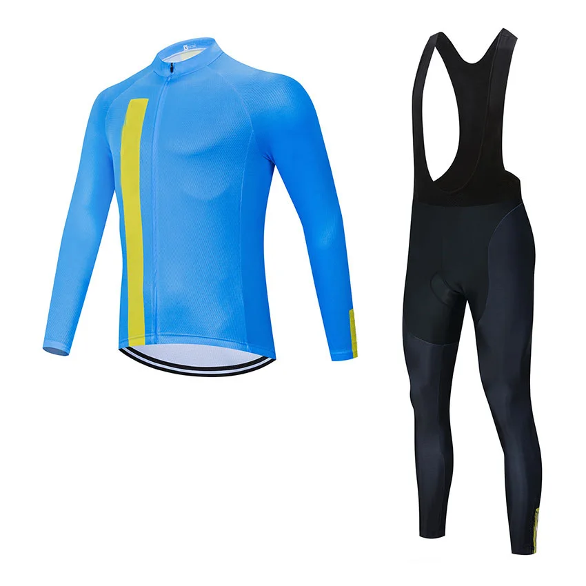 

Breathable and comfortable set New Spring/autumn Cycling Clothes Men Jersey Suit Outdoor Bike Clothing Fashion sports