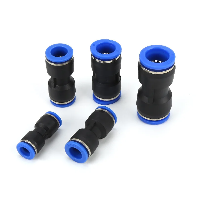 Быстроразъемный пневматический штуцер для шланга 4 мм 6 8 10 12 14 16 равное