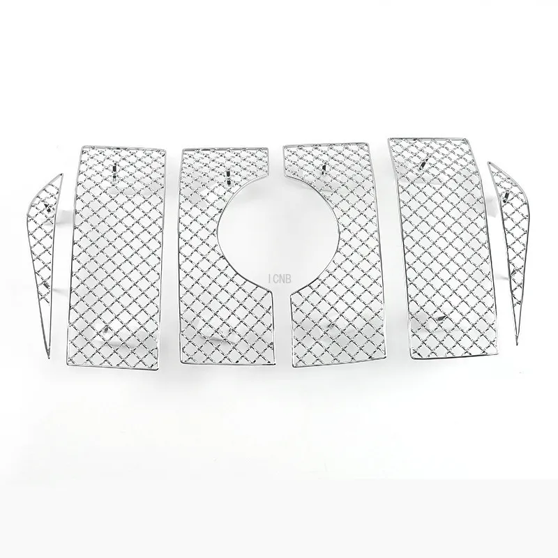 Различные варианты фитингов передней и средней сетки из нержавеющей стали для