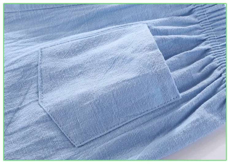 Шорты для мальчиков хлопковые льняные дышащие ярких цветов |