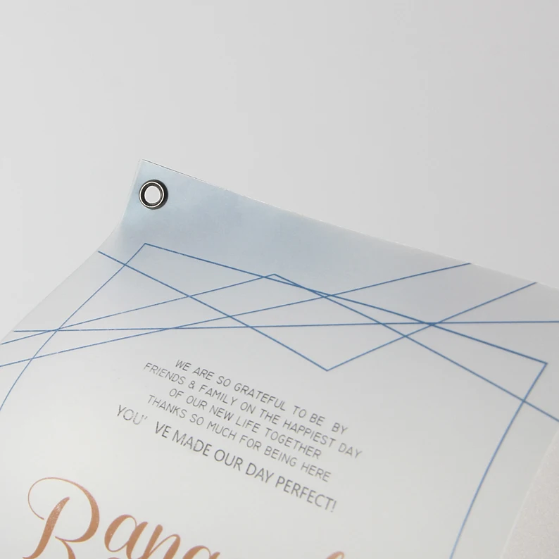 20pcs Sulfuric acid paper translucent contracted card birthday thank you invitation tags custom printing | Дом и сад