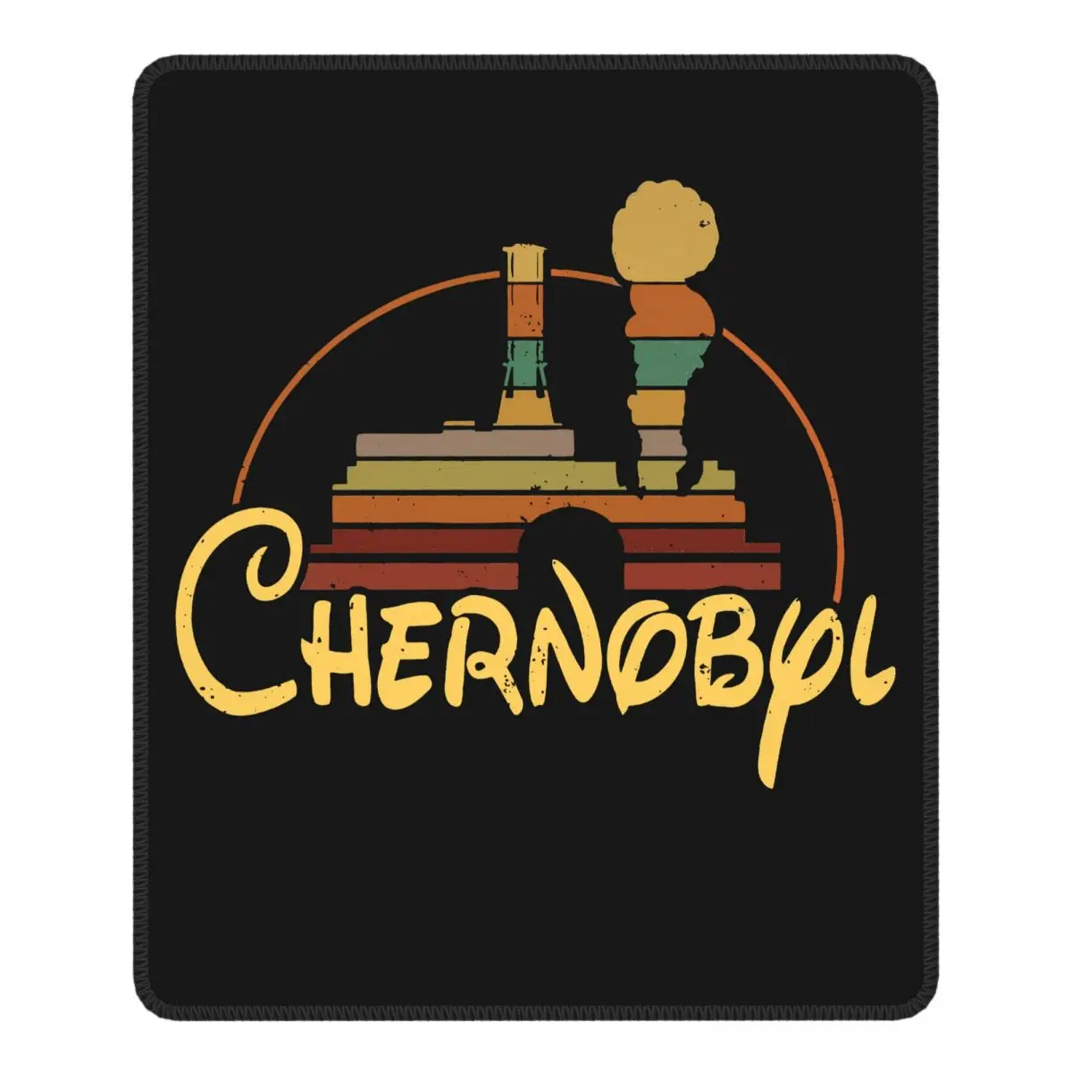 Чернобыль фантазия логотип коврик для мыши РБМК Рентген не большой страшно с
