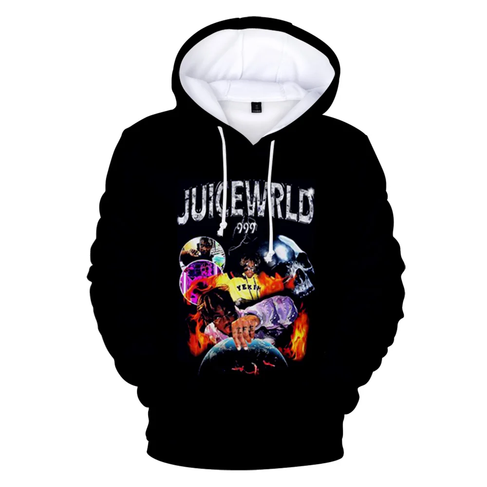 

Juice Wrld Hoodies Sweatshrts Men/Women Juice Wrld Hoody Casual Tops Hot Sale Fashion 3D Print Harajuku Long Sleeve Pullover