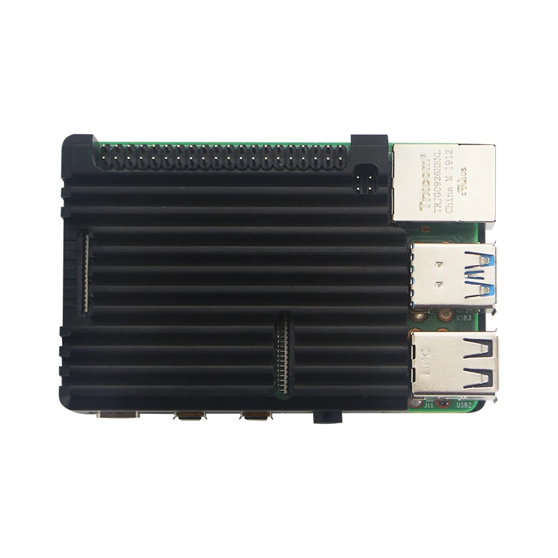 Алюминиевый защитный чехол для Raspberry Pi 4 металлический корпус с пассивным