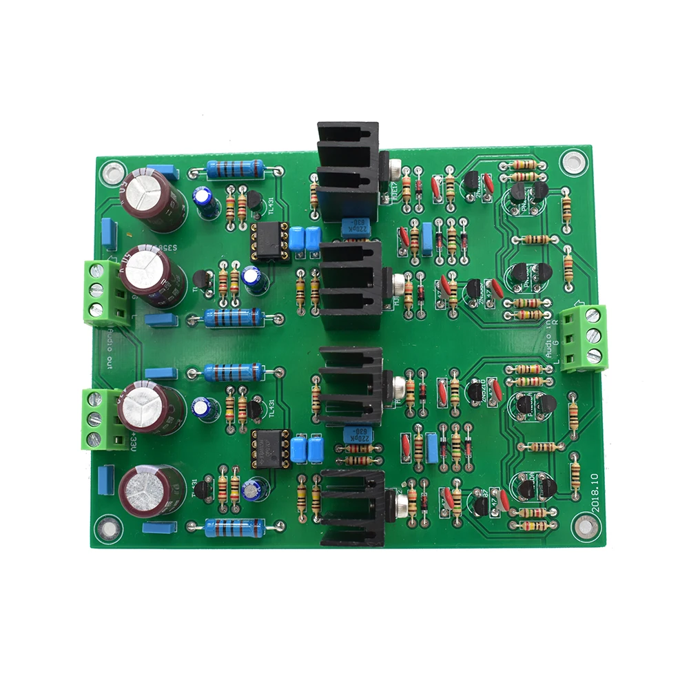 Классическая плата предварительного усилителя класса А Lusya с отключением