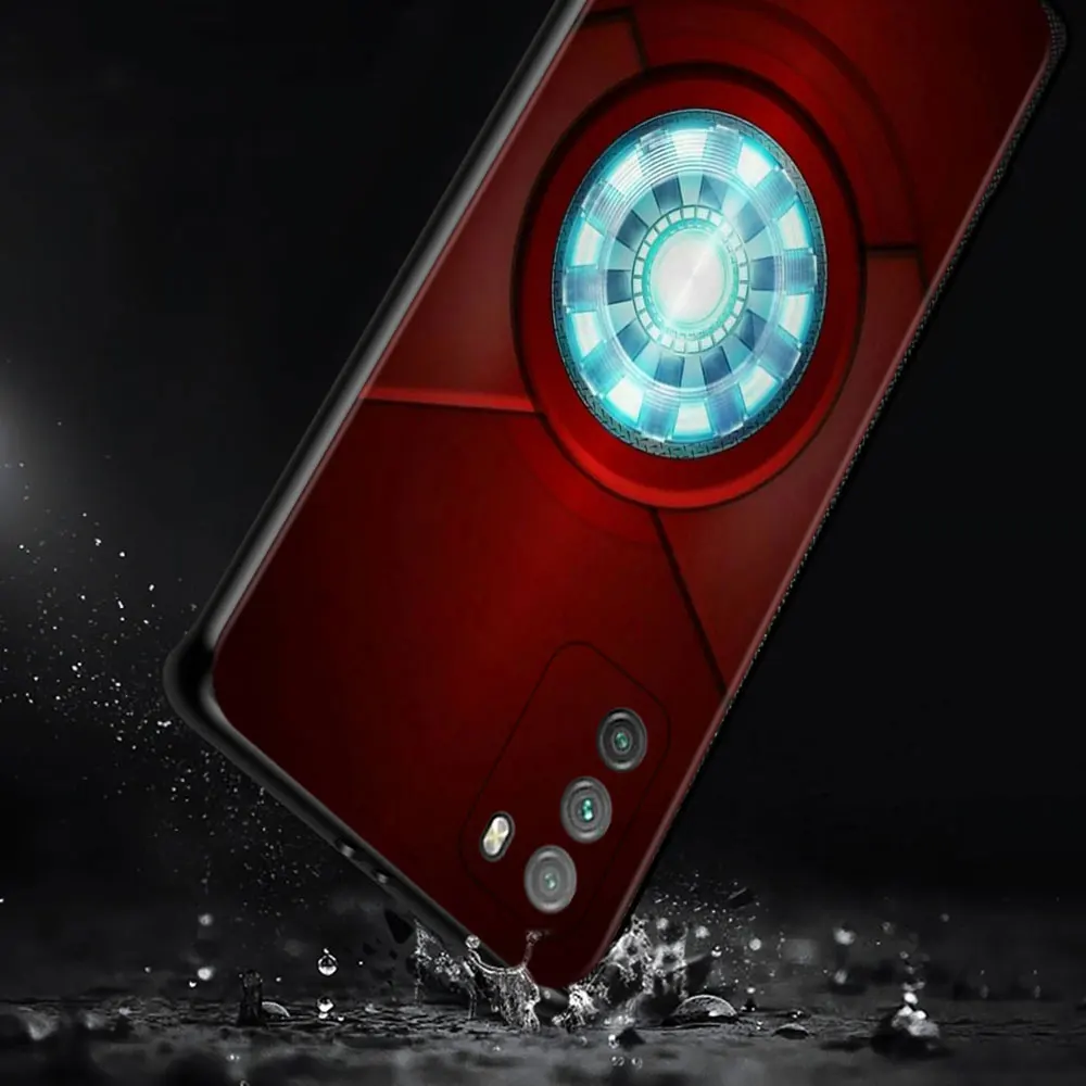 marvel iron man superman phone case for xiaomi poco x3 nfc f3 gt civi m3 note 10 11 lite 9t 10t 11t pro pocophone f1 fundas free global shipping