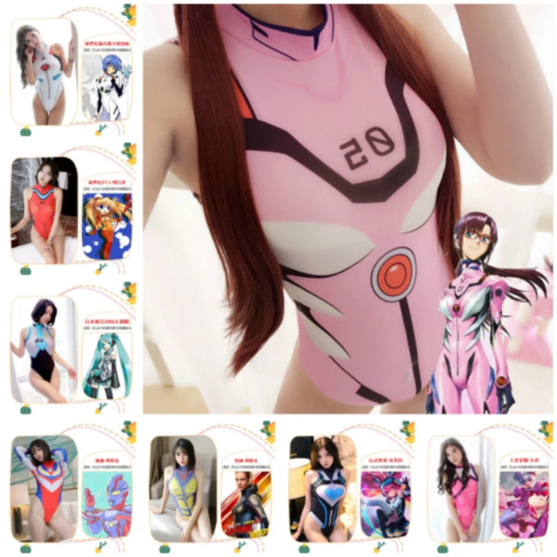 Neon Genesis Аниме косплей для Evangelion Ayanami Rei Ikari Shinji Soryu Asuka Langley костюм EVA слитный