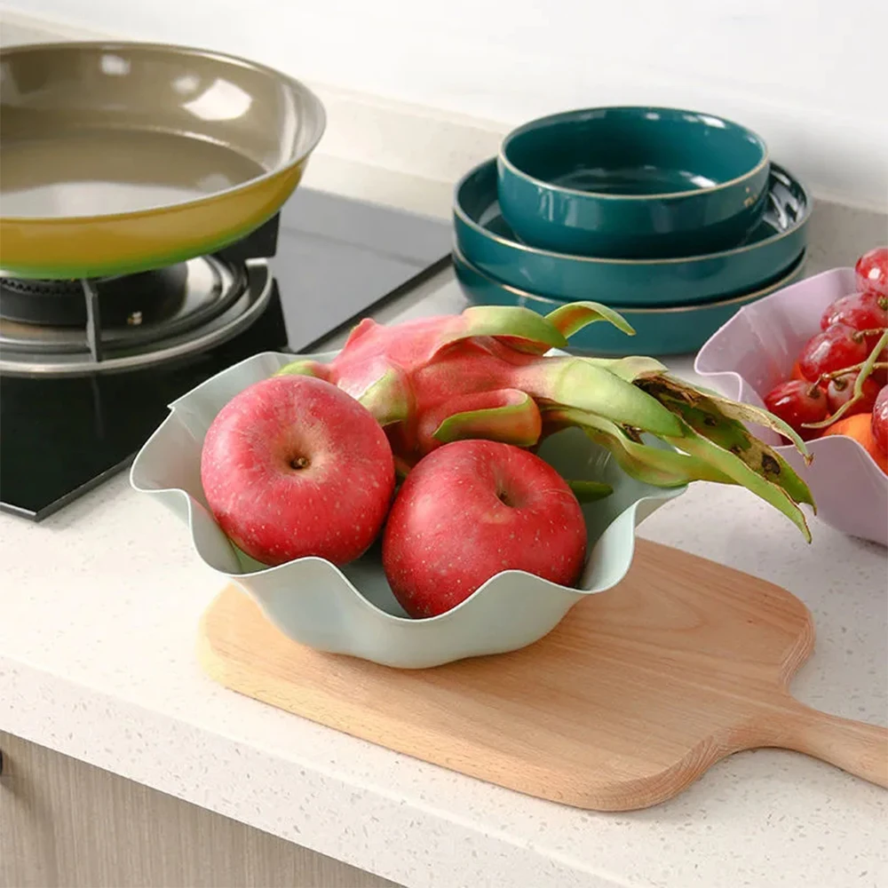 

Home large Fruit Plate New living Room Coffee Table Net Red Creative Fashion Fruit Basket Fruit Bowl Candy Plate Nordic Plastic