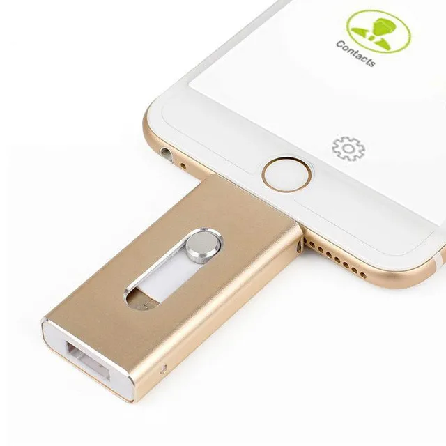 USB флеш-накопитель USB флэш-накопитель для iPhone Xs Max X 8 7 6 iPad 16/32/64/128 ГБ флеш-накопитель USB ключ MFi флэш-накопитель "молния" езды на автомобиле