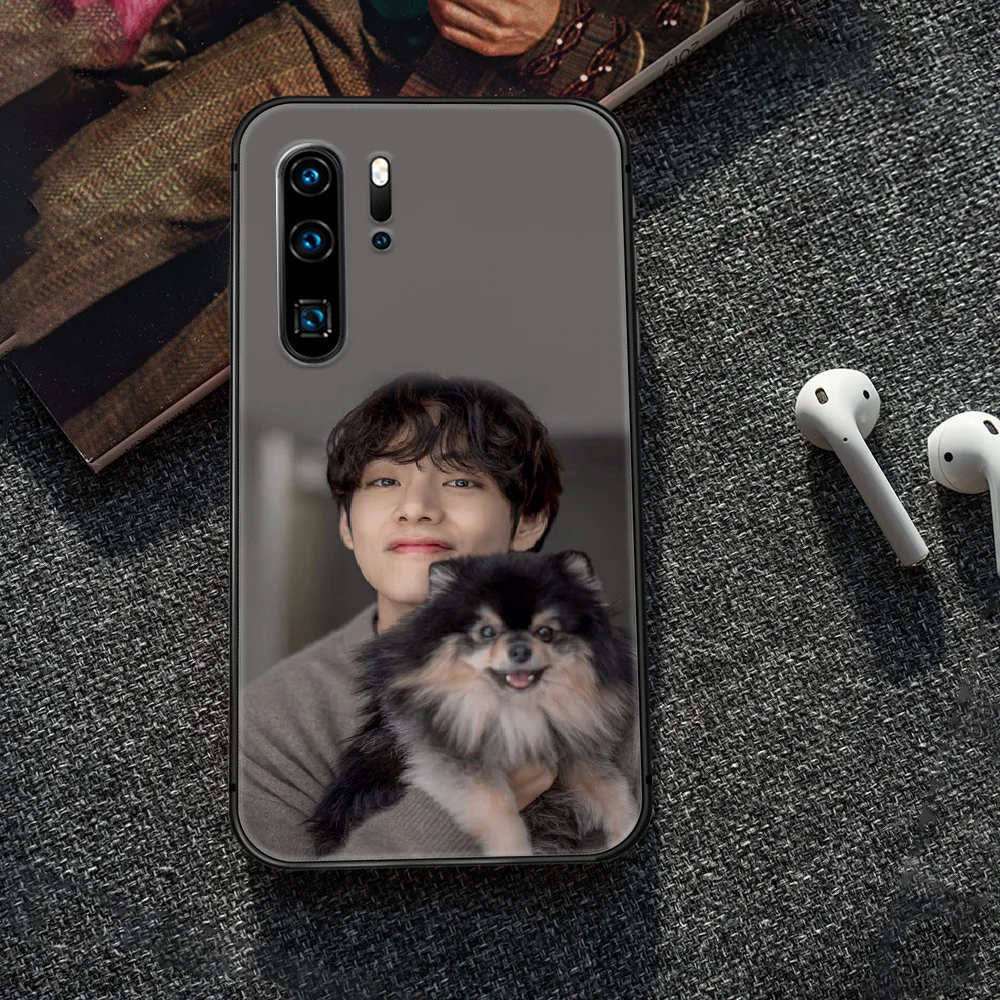 

Bangtan Boys Kim Tae Hyung Phone Case For Huawei P Mate 10 20 30 40 Lite Pro smart Z 2019 nova 5t black Etui Tpu Shell Pretty