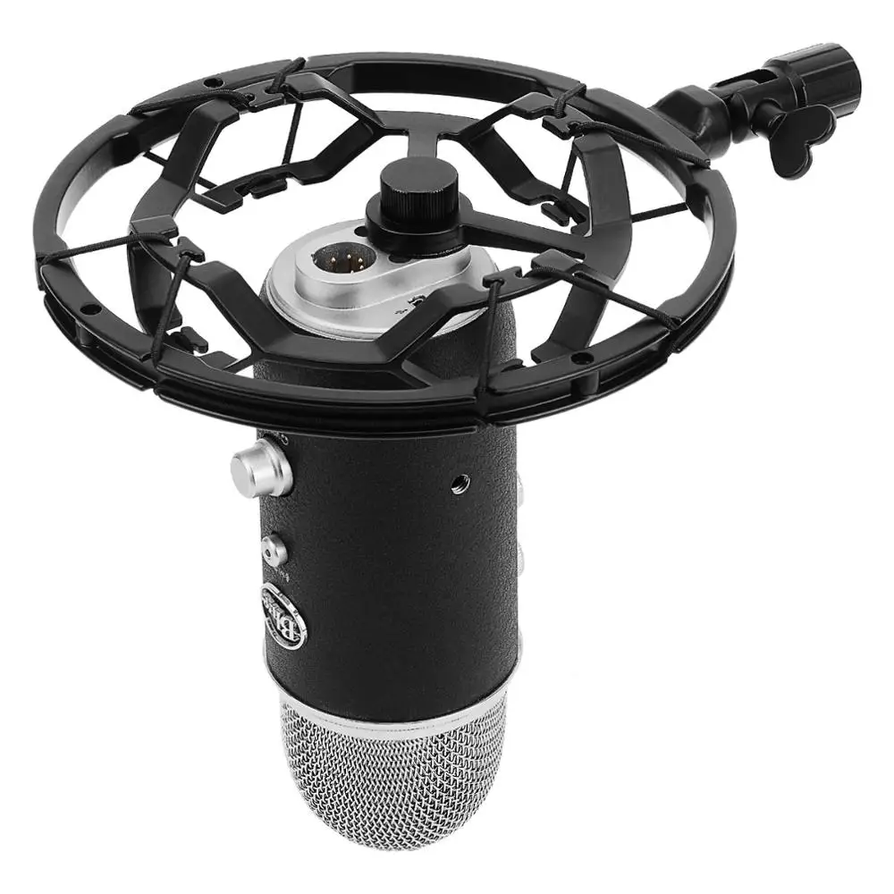 

Mic Shock Mount Reduce Vibration Portable Lightweight Microphone Shock Mount Mic Holder for Microphones Studio Recording New