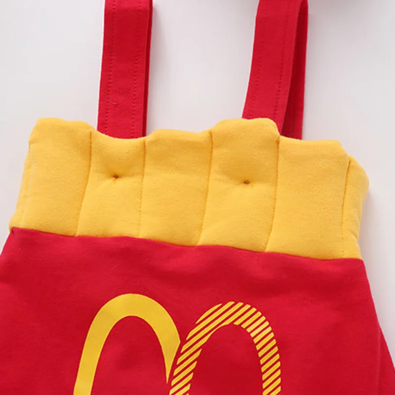 Милый детский костюм для косплея фри новорожденных маленьких девочек забавные