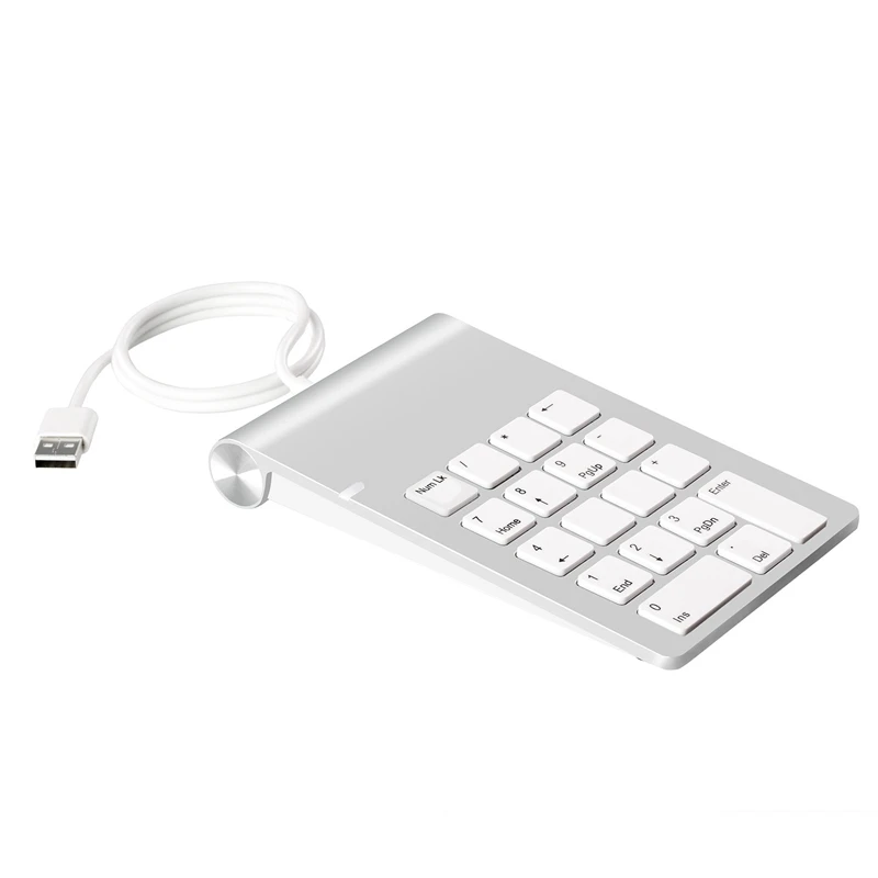Портативная цифровая клавиатура с 18 кнопками USB 2 0 портативная цифрами Pad для