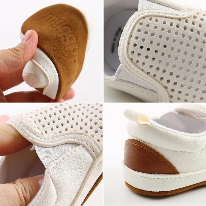 

Fashion Baby Boys Girls Soild Cotton Shoes Soft Sole Canvas Toddler First Walkering Shoes