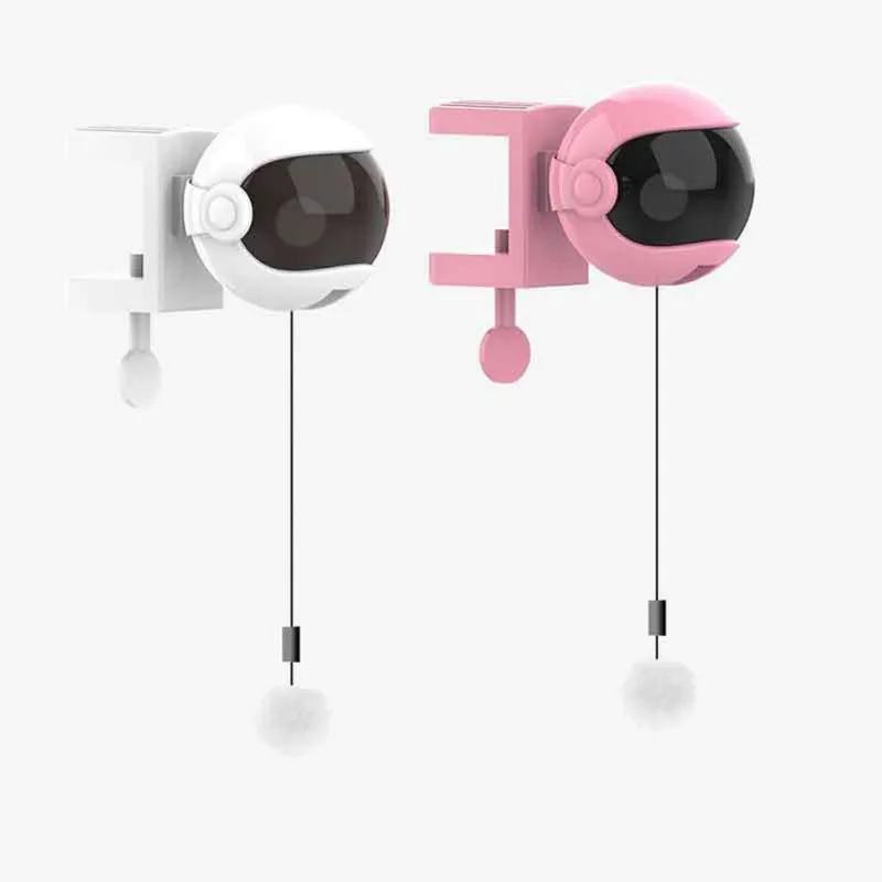 

Automatic Cat Teaser Toy Interactive Electric Funny Cat Training Puzzler Lifting Flutter Rotating Ball Make Cat Sticker Toys