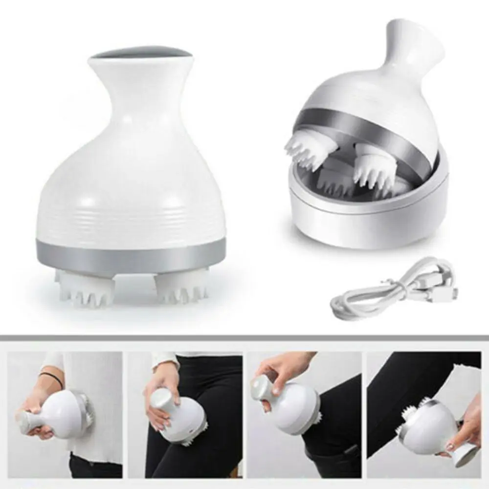 Массажер для головы беспроводной водонепроницаемый белый/синий/розовый |