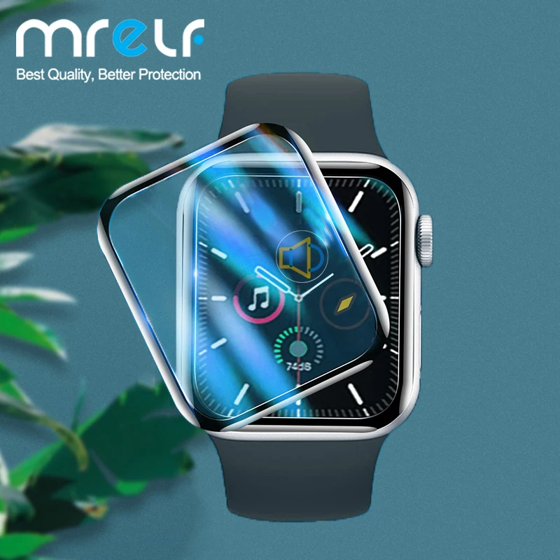 Защита экрана для Apple Watch Series 6 5 4 3 2 1 Защитная пленка стекло защиты 38 мм 40 42 44 мм|Защитные стёкла и плёнки