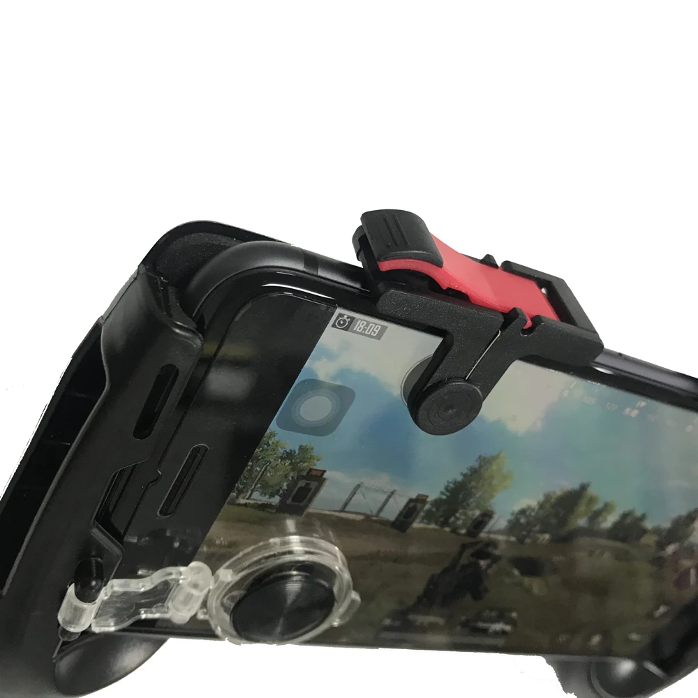 2 шт. Гибкий контроллер для PUBG Trigger Fire Button Aim L1 R1 Key L1R1 Shooter Controller мобильный телефон