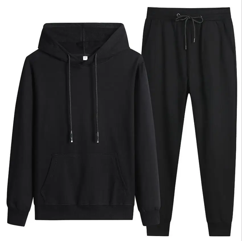 

2022 Spring Men's Sports Leisure Joggers Sweat Suits Hoodies+Pants Suit Sweatshirt Sportswear Set