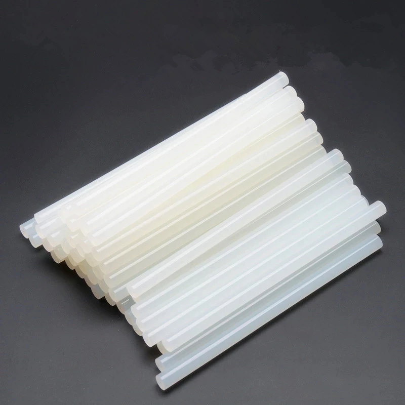 

50pcs 7mmx150mm Hot melt Glue Gun Repair Alloy Accessories Transparent Hot melt Gun Glue Sticks Gun Adhesive DIY Tools