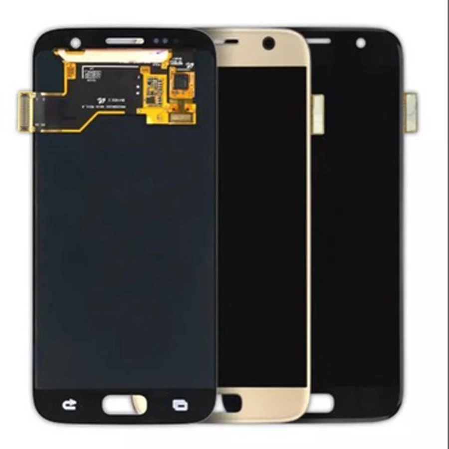 Оригинальный 5 1 ''SUPER AMOLED ЖК-дисплей для SAMSUNG Galaxy S7 плоский дисплей G930 G930V G930F G930T