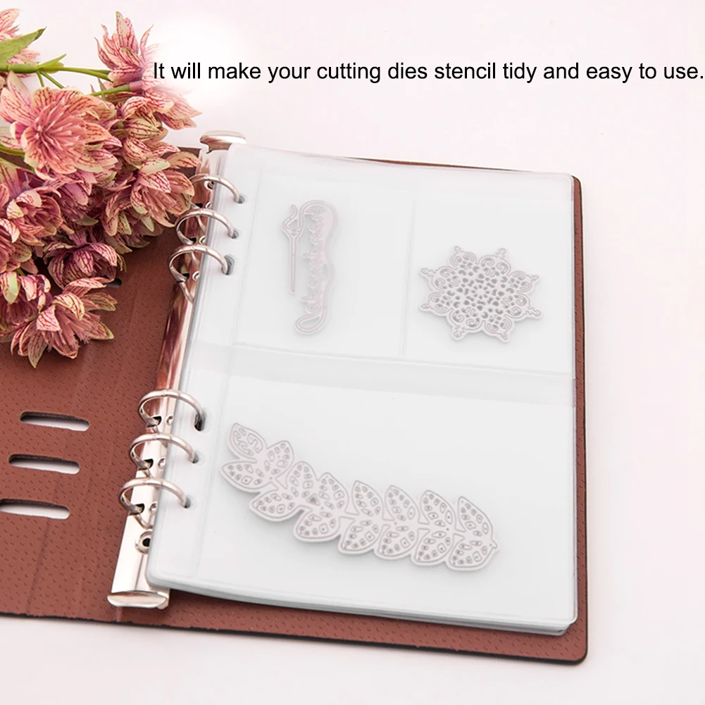 Сделай Сам скрапбукинг пресс трафарет искусственная кожа чехол для книги