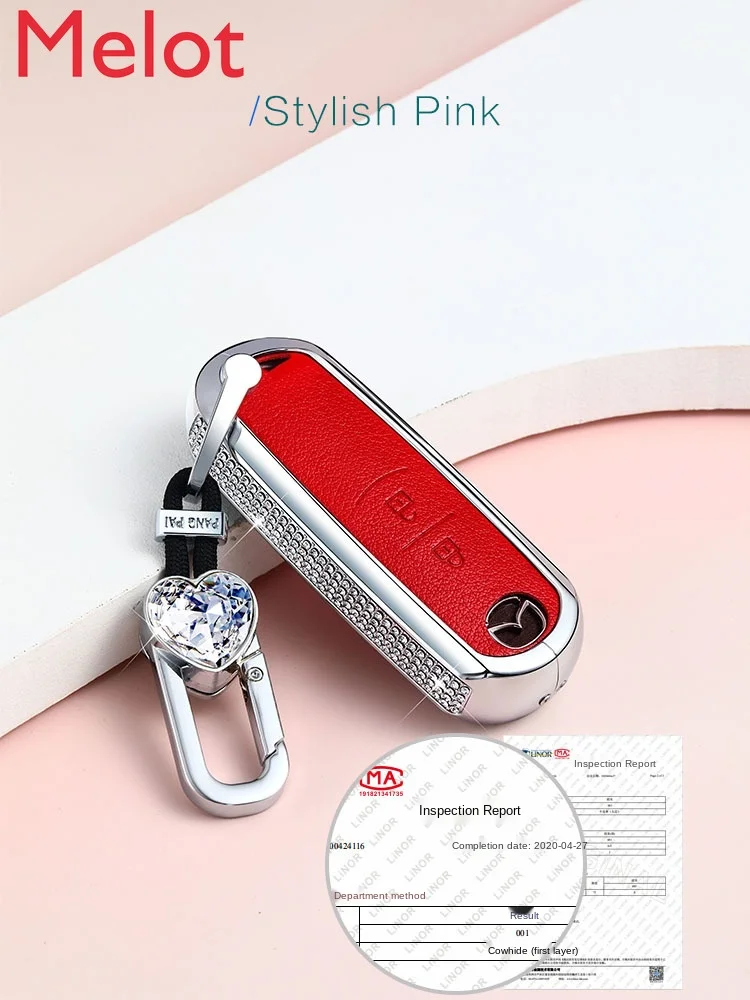 

Applicable to CX-4 Atz CX-5 Onksela CX-8 Diamond-Embedded Car Key Case Buckle Bag