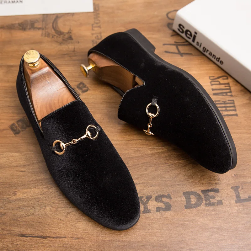 2019 г. Новая модная Осенняя Повседневная замшевая одежда обувь в горошек Мужская