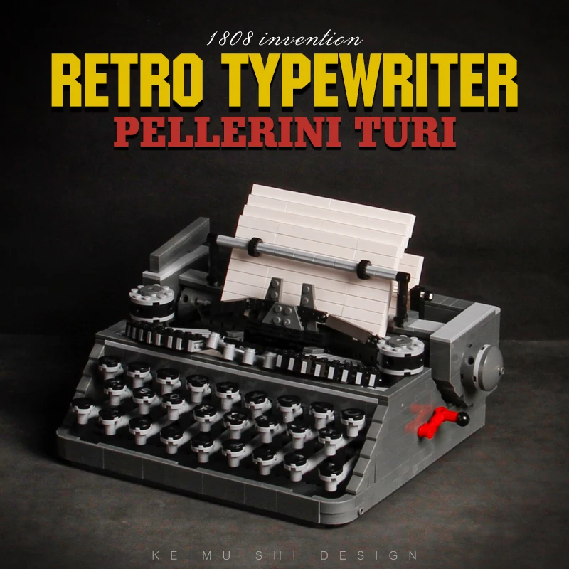 Креативная технология образовательная серия винтажный принтер модель блока для