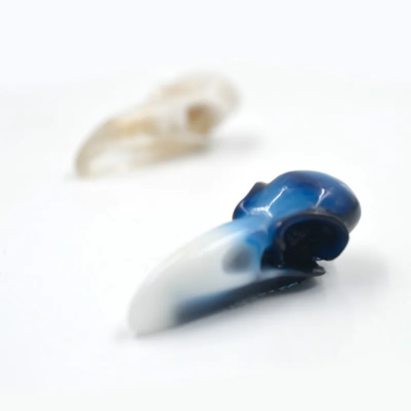 3D Ворон Череп Силиконовая Форма Птица Скелет голова форма ворона Хэллоуин