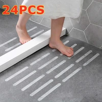 1224pcs anti slip strips transparent shower stickers waterproof bath safety strips non slip strips for bathtubs stairs floors
