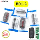 5 шт.лот KEYDIY B Series B01-2 2 кнопки универсальный пульт дистанционного управления для KD900 URG200 KD-X2 Mini KD для создания нового пульта дистанционного управления