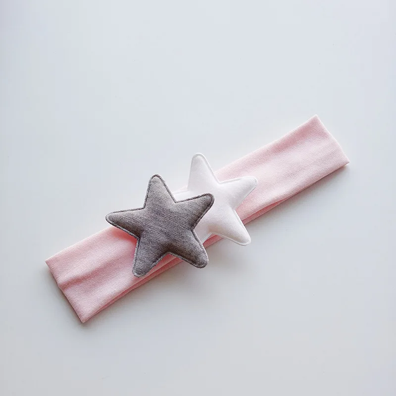 Newborn Baby Girls Cute Star Headbands Bandana Scarf Hair Band Infant Toddlers Headwrap Bebe Knot Headwear Head Accessories | Детская