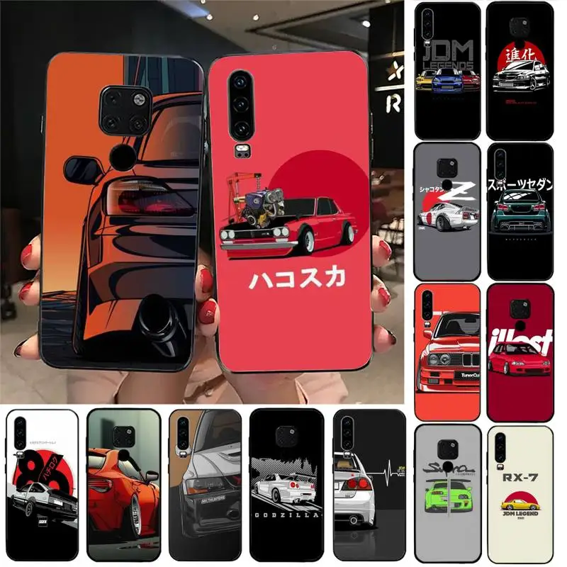 TOPLBPCS автомобильный чехол для телефона JDM eat sleep Huawei Honor 7A 8X 9 10 20 lite 10i 20i 7C 8C 5A 8A Play 9X pro