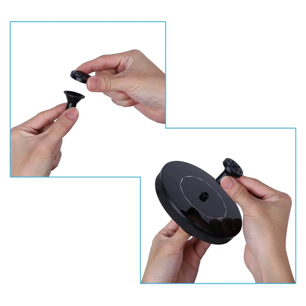 Солнечный Мощность водяной насос фонтана Fontein птица ванная фонтан воды плавающий