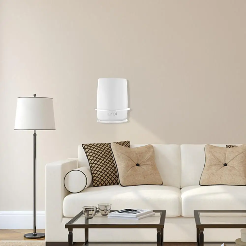 Бытовой прозрачный акриловый настенный кронштейн для Wi-Fi маршрутизатора Netgear Orbi