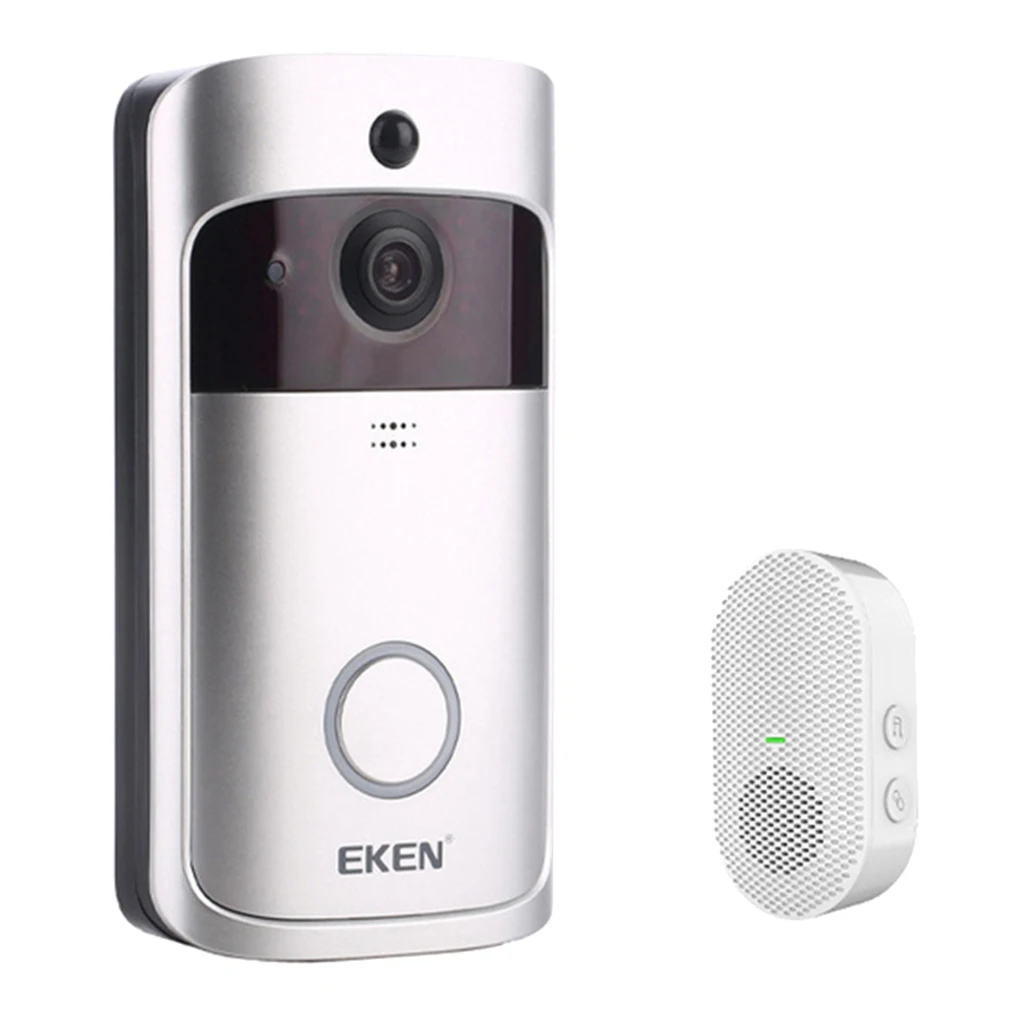 

WiFi Video Doorbell Door Bell Intercom Camera Motion Detector with Chime