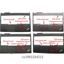 New for Lenovo ThinkPad T540P W540 W541 Palmrest Upper Case With Fingerprint Touchpad &Colour calibrator 04X5546 00HM100 00JT902