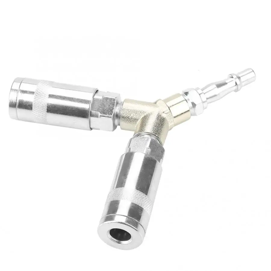 Разъем 1/4 &quotBSP Y шт 3 способ Пневматический быстрый разъем воздушный насос