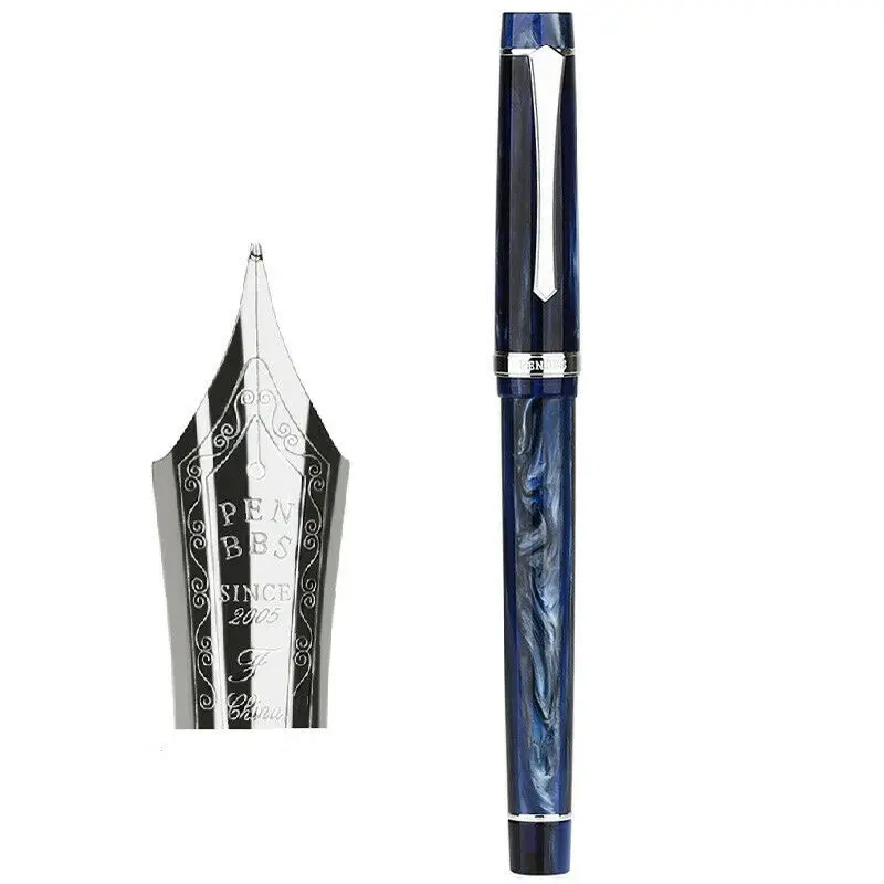 As picture EF0.38mm Penbbs 352 акриловая смола авторучка дополнительный тонкий наконечник EF0.38mm F0.5mm пишущий студент, школа, офис чернильные ручки канцелярские принадлежности - Цвет: As picture EF0.38mm