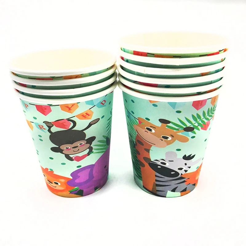 Воздушный шар в виде животного из мультфильма джунглей украшения для дня