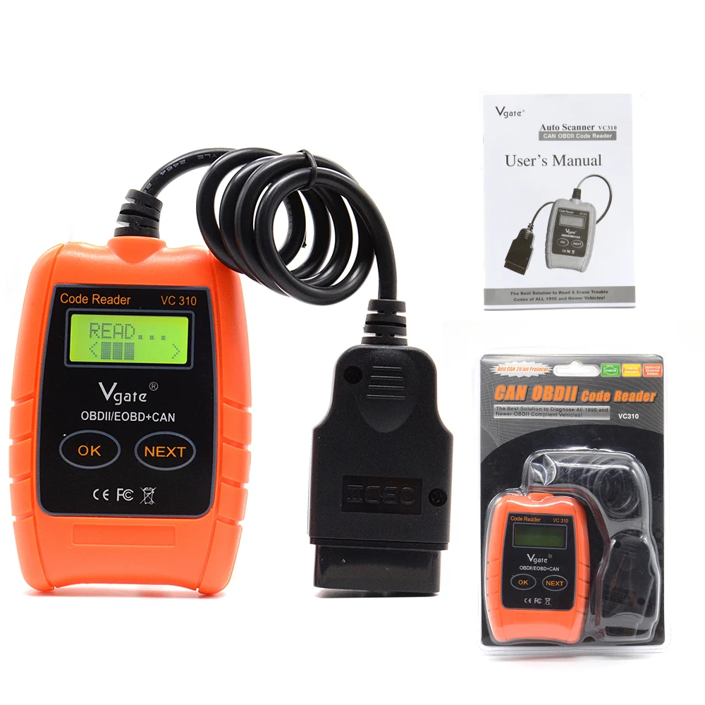 Считыватель кодов OBDII OBD2 Vgate VC310 | Автомобили и мотоциклы