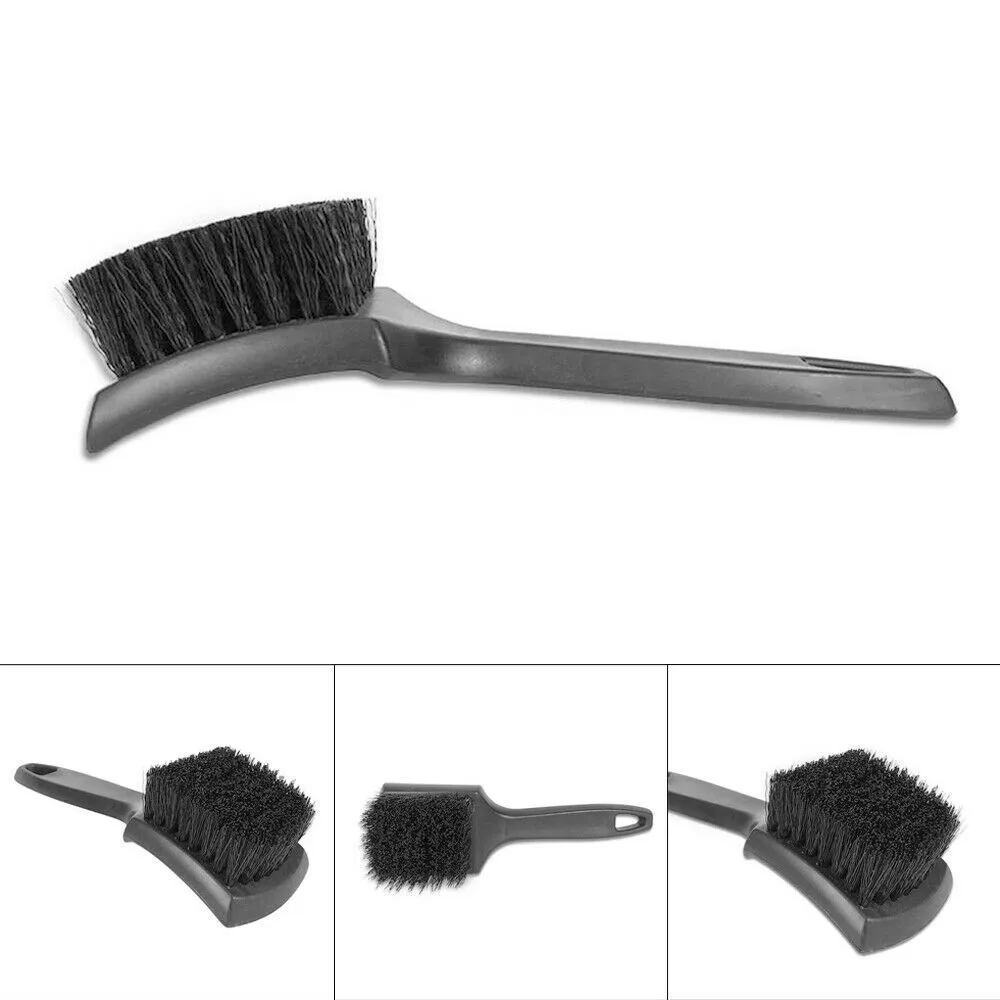 

Tools Wheel Tire Brush Universal Washing Accessory Black Cleaning Hand