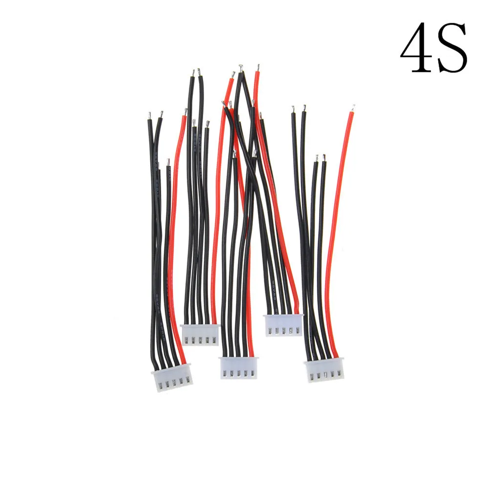 

5Pcs JST XH 2s 3s 4s 5s 6s Battery Balance Charger Plug Line/Wire/Connector Cable