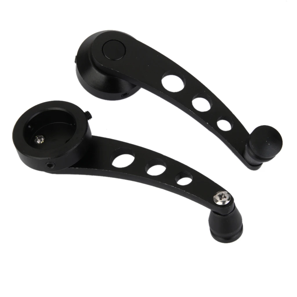 Универсальная ручка для автомобильного окна из алюминия черного