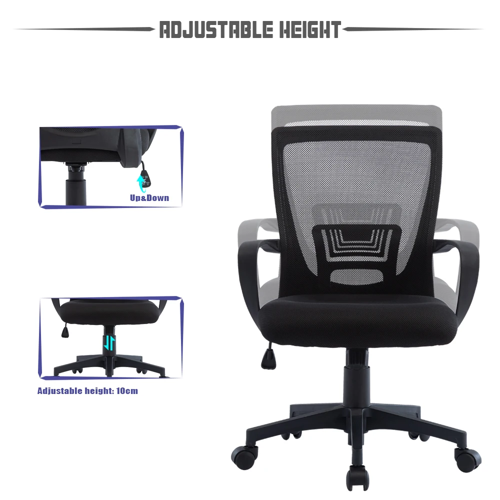 Cheap free shipping mesh chair office ergonomic computer height adjustable | Мебель