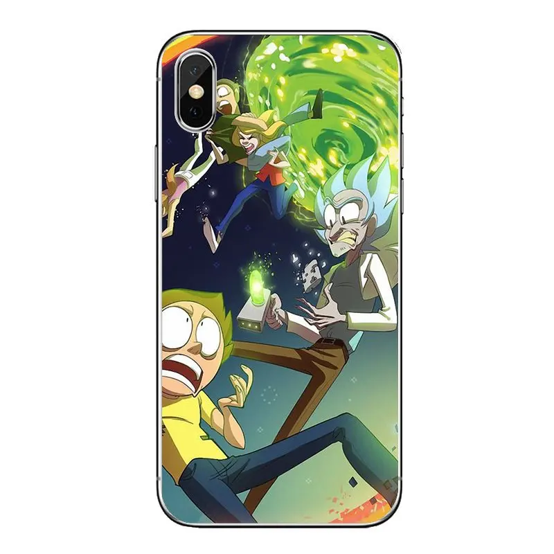 For Xiaomi Mi A1 A2 5X 6X 8 lite SE Pro Max Mix 2 2S 3 Mi5 Mi5S Phone Skin Cover Family Love Rick And Morty Cartoon SPACE NEBULA |